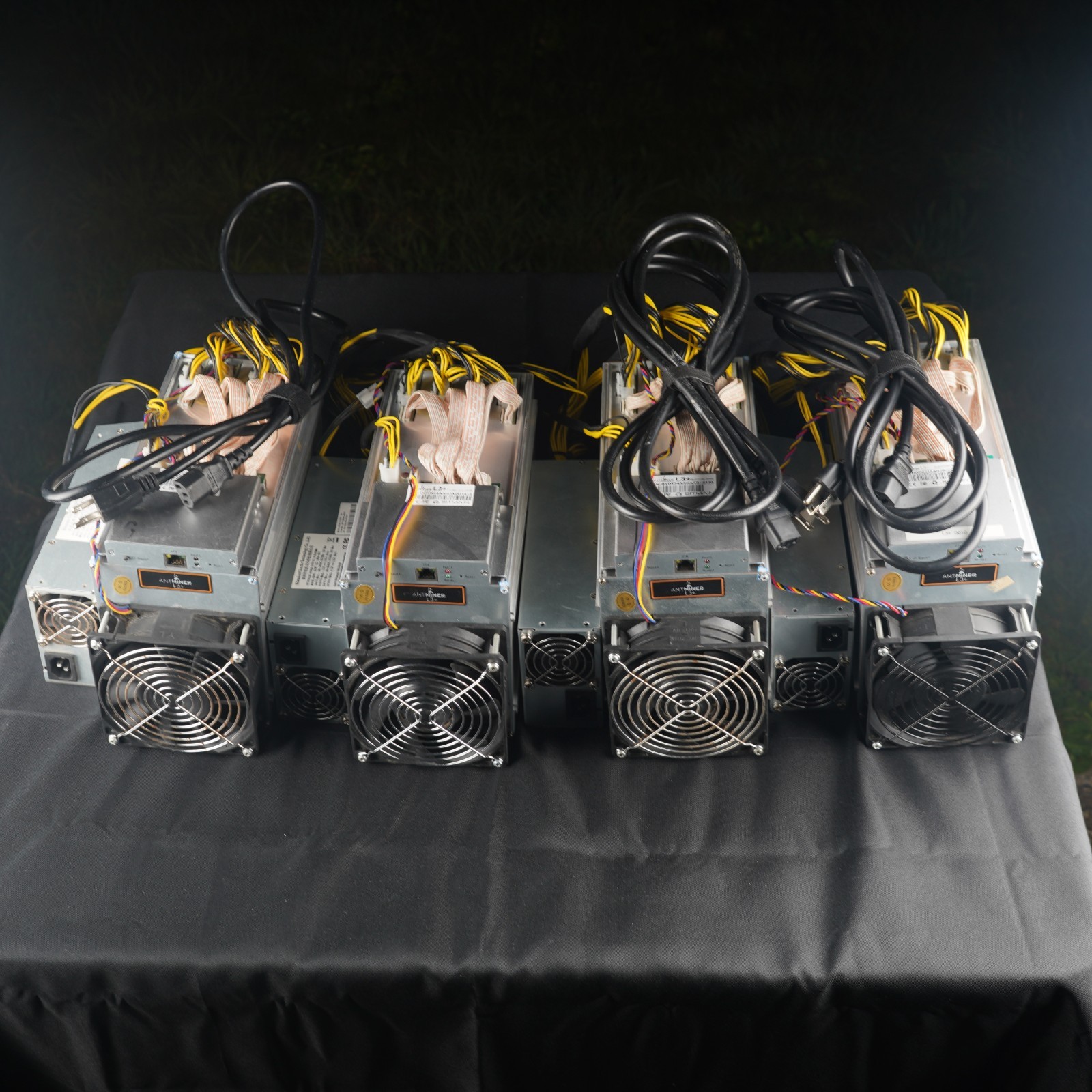 ✅ SERVICED/CLEANED ✅ - Antminer L3+ (Plus) Scrypt ASIC miner With Power Supply