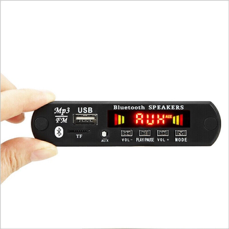 12V 25W Amplifier MP3 Player Decoder Board Bluetooth-compatible 5.0 50W Car FM