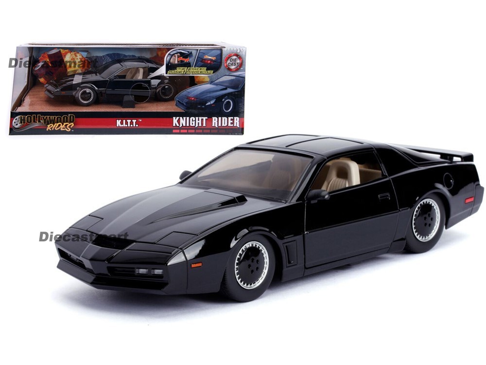 Jada 1:24 Hollywood Rides Knight Rider KITT With Light Pontiac Firebird 30086