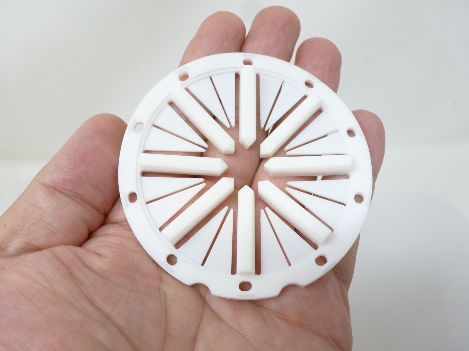 MINT HK ARMY SPEED FEED DYE ROTOR & ROTOR LTR WHITE  PAINTBALL LOADER HOPPER
