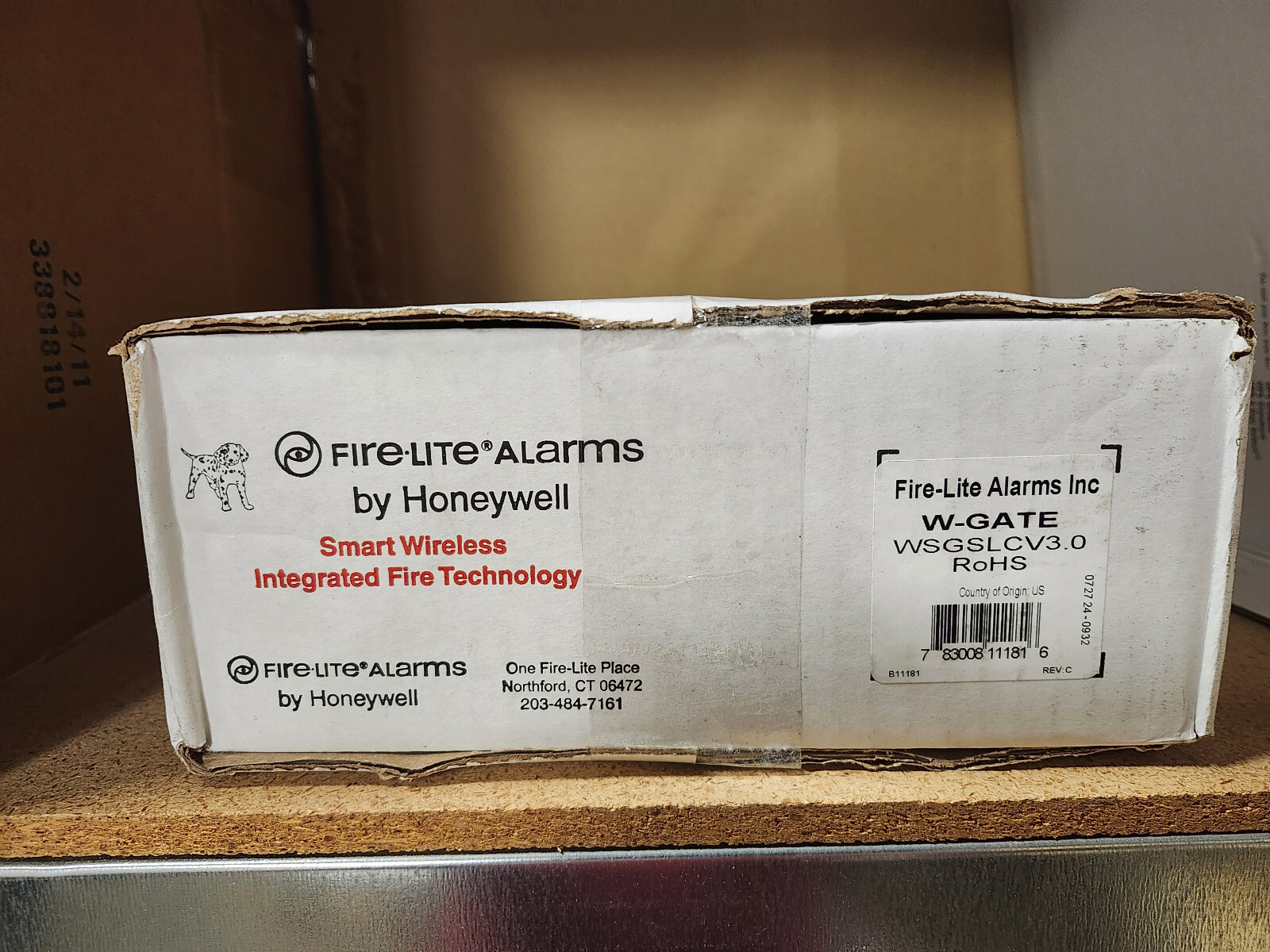 Wireless Swift Gateway Unit, For Fire Lite Systems. Fire-Lite Model #W-GATE