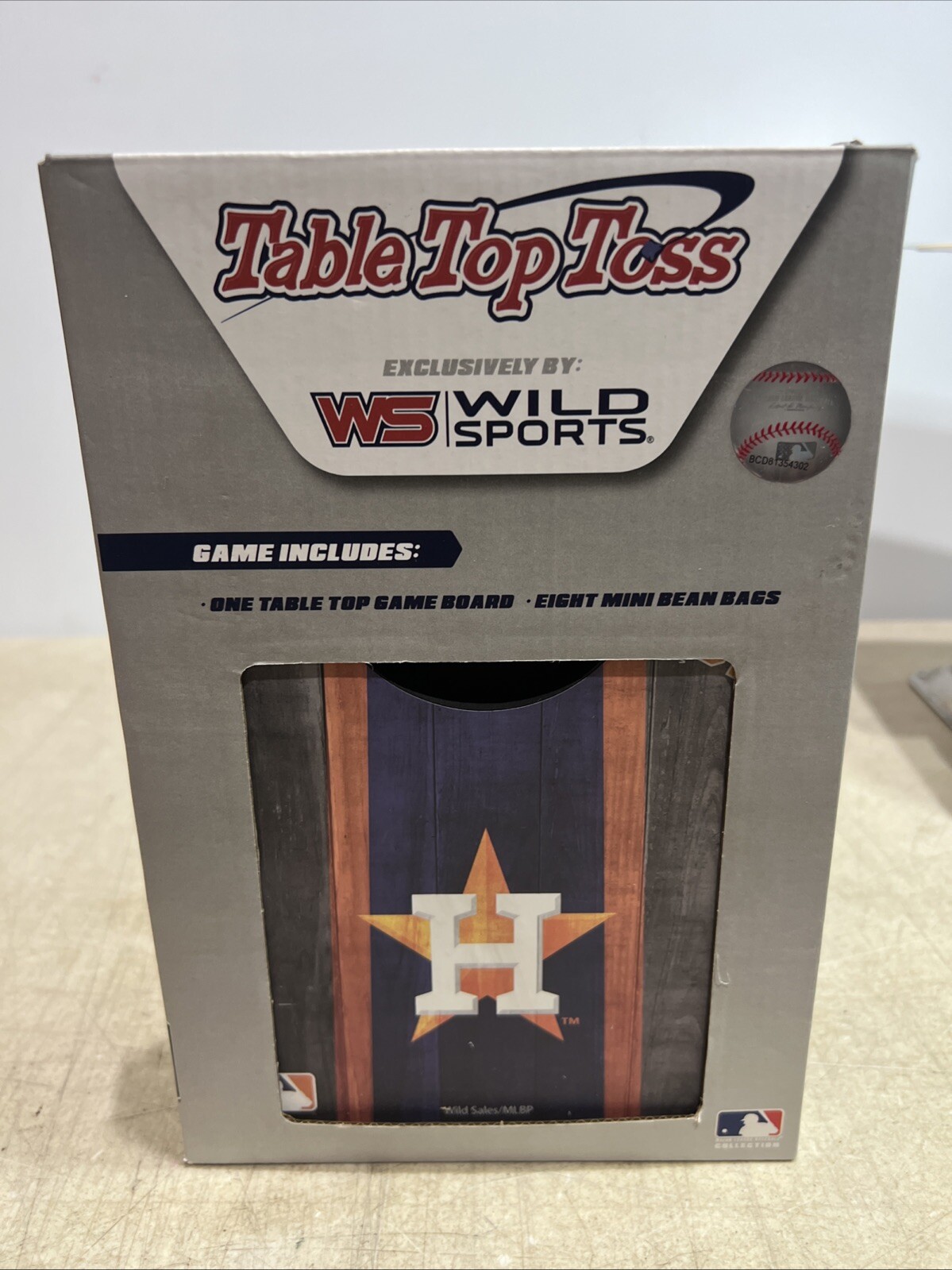 Houston Astros Table Top Toss mini bean bag game