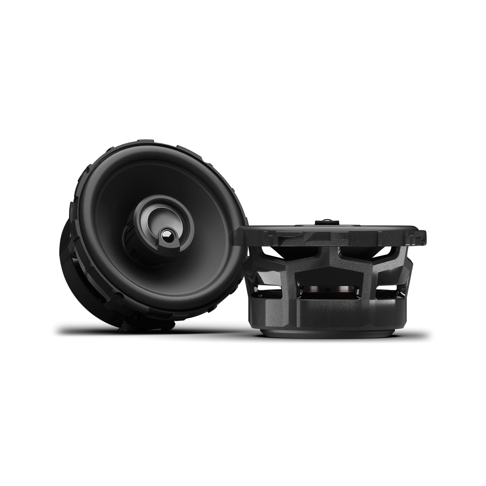 Rockford Fosgate P1V2-4 Punch P1 4" 3-Way Coaxial Speakers (Pair) Black
