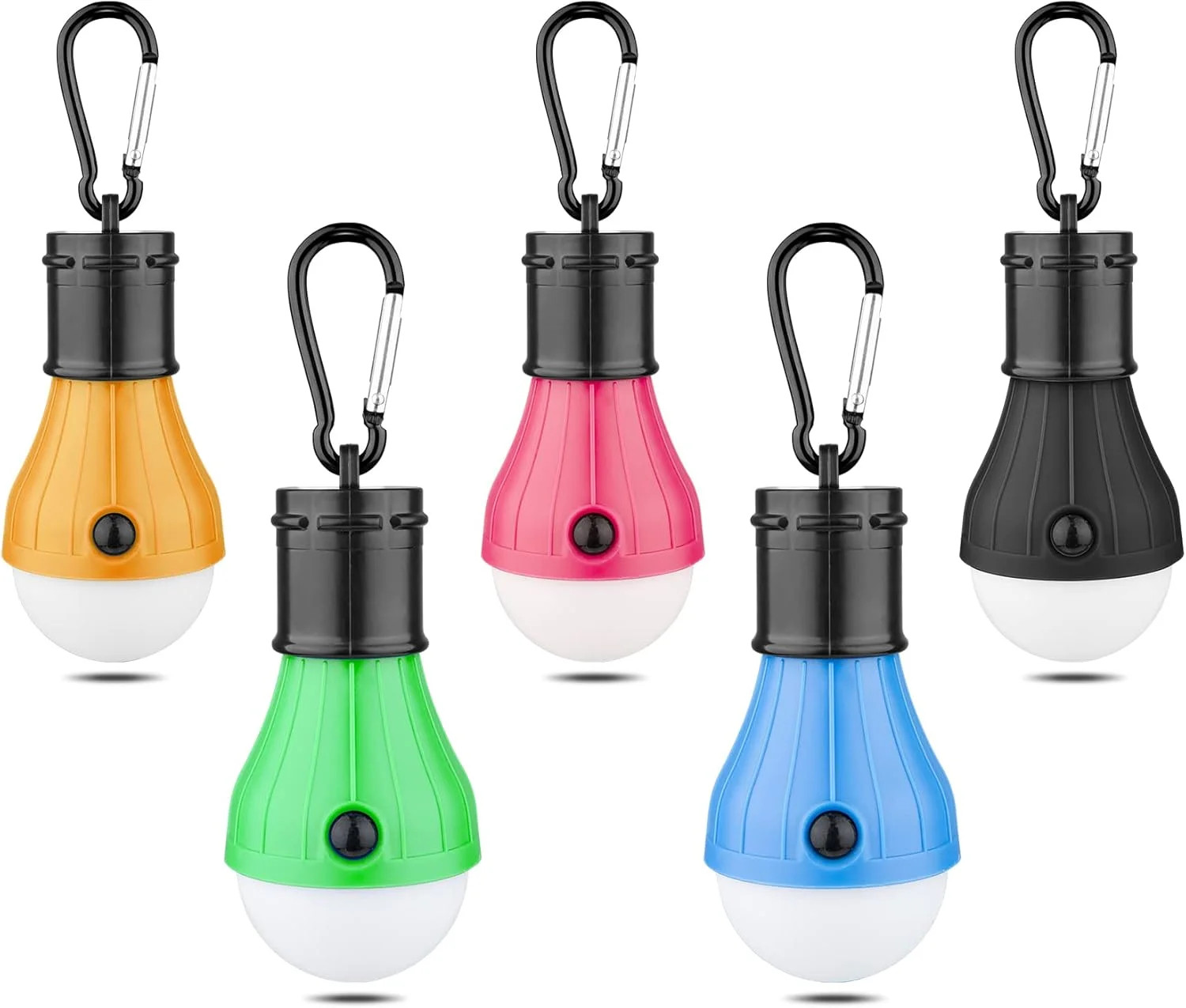 LED Camping Tent Lantern, Portable Outdoor Waterproof Emergency Light Bulb, Batt