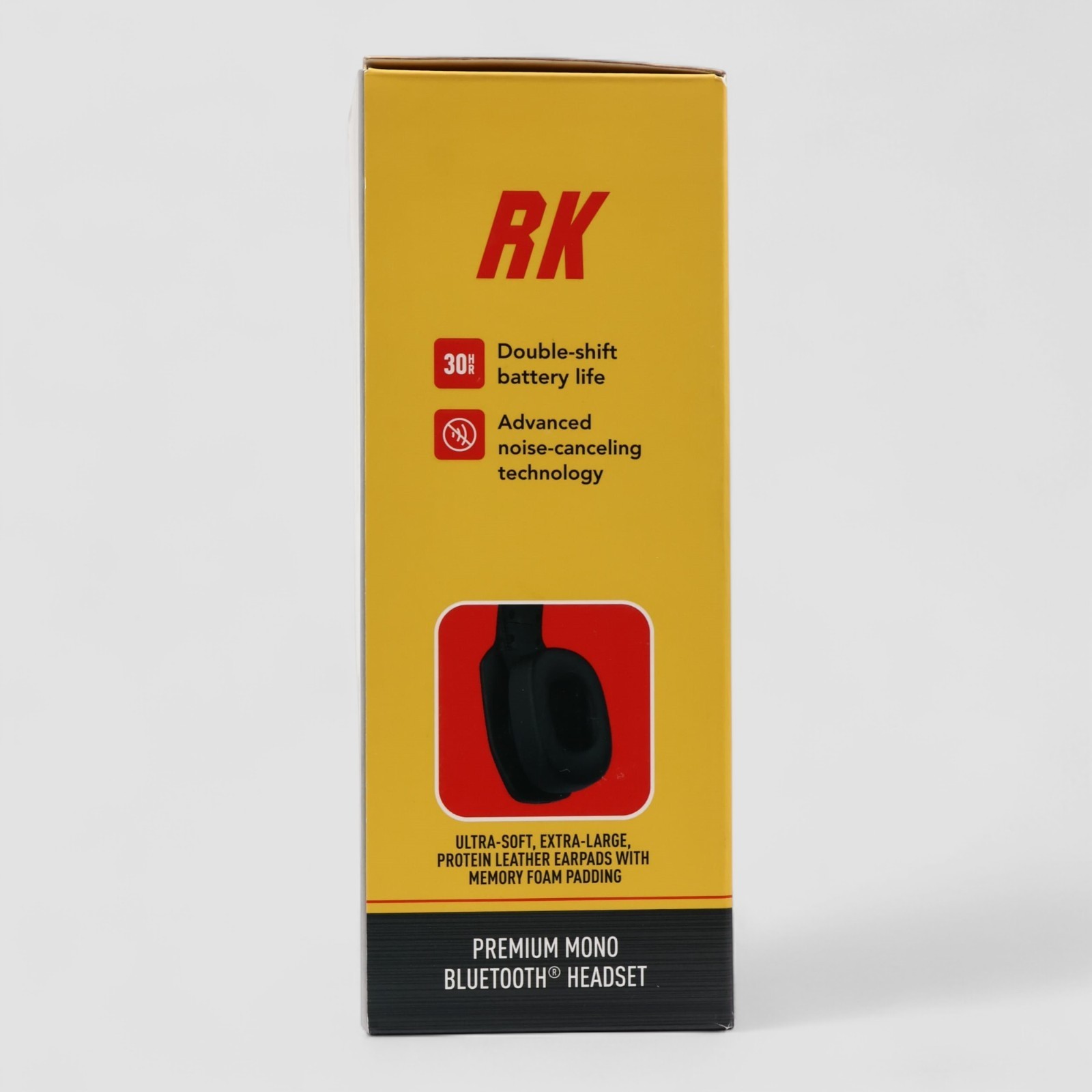 RoadKing RKING3000 Noise Cancelling Bluetooth Wireless Trucker Headset Untested