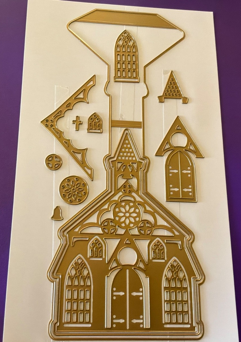 Anna Griffin Church Easel Card Dies