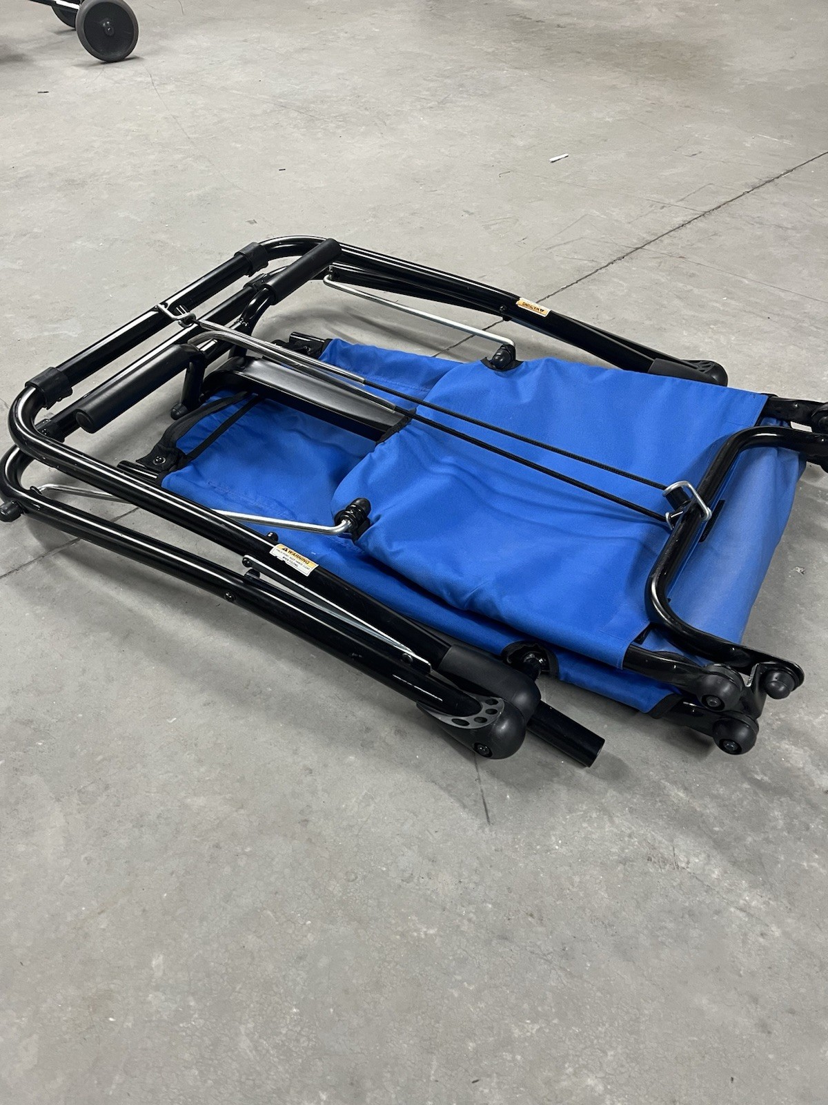 AB Lounge 2 Exercise Chair Abdominal Workout Lounger Blue - Solid