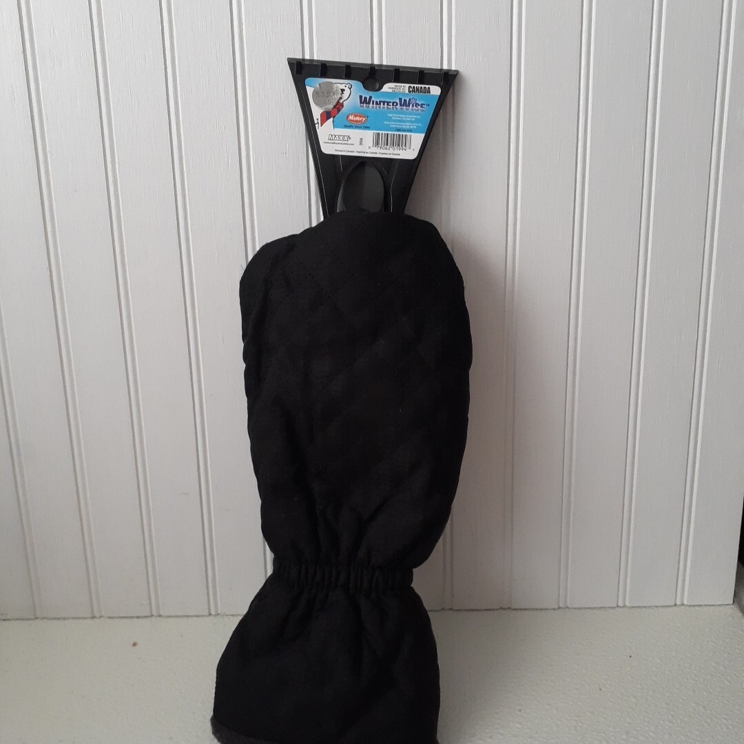 Mallory Windshield Ice Scraper With Hand Mitten Winter Wise