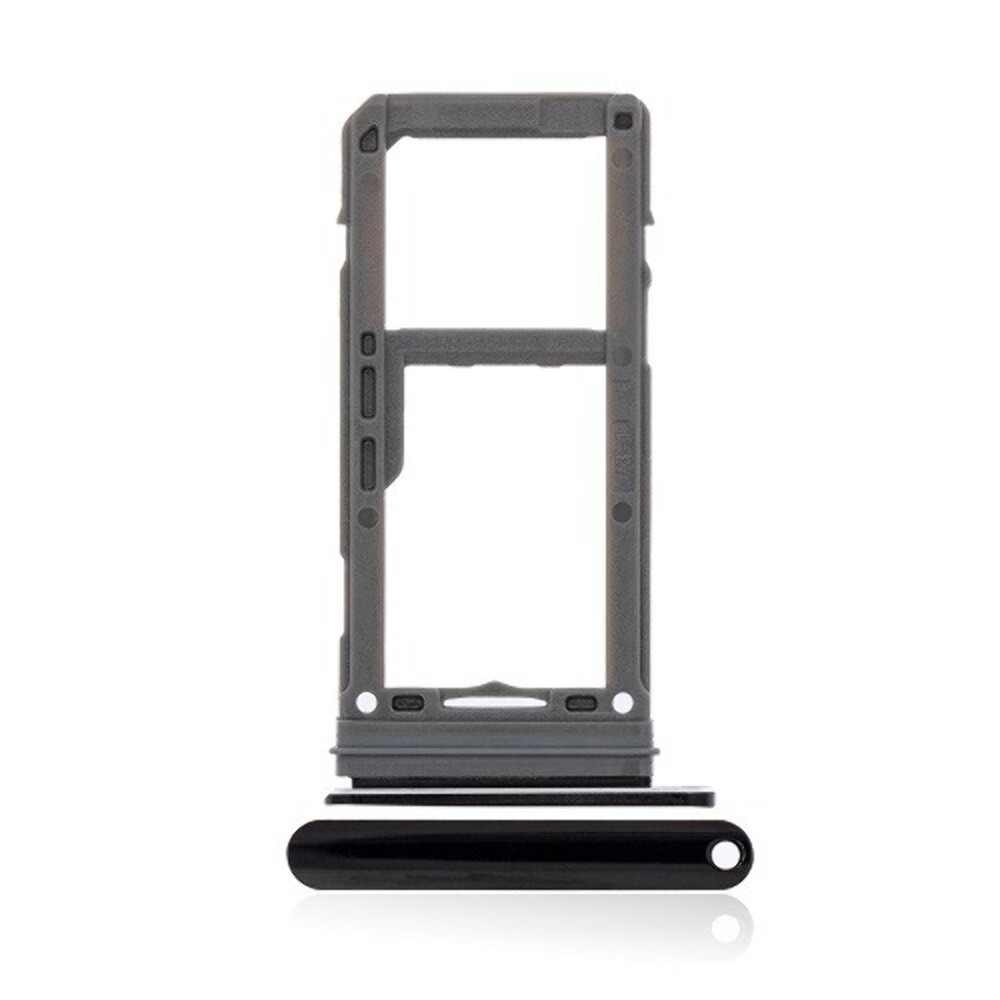 New Single Sim Card Tray Replacement Part for Samsung S8/S8+ Plus MIDNIGHT BLACK