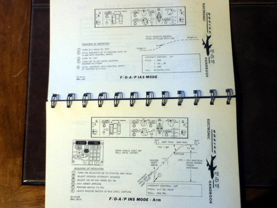 TWA Boeing 747 Electronic Handbook