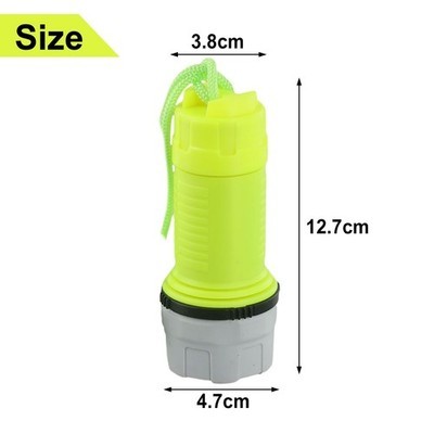 Waterproof Strong Light LED Torch Scuba Diving Underwater Flashlight Torch Lamp