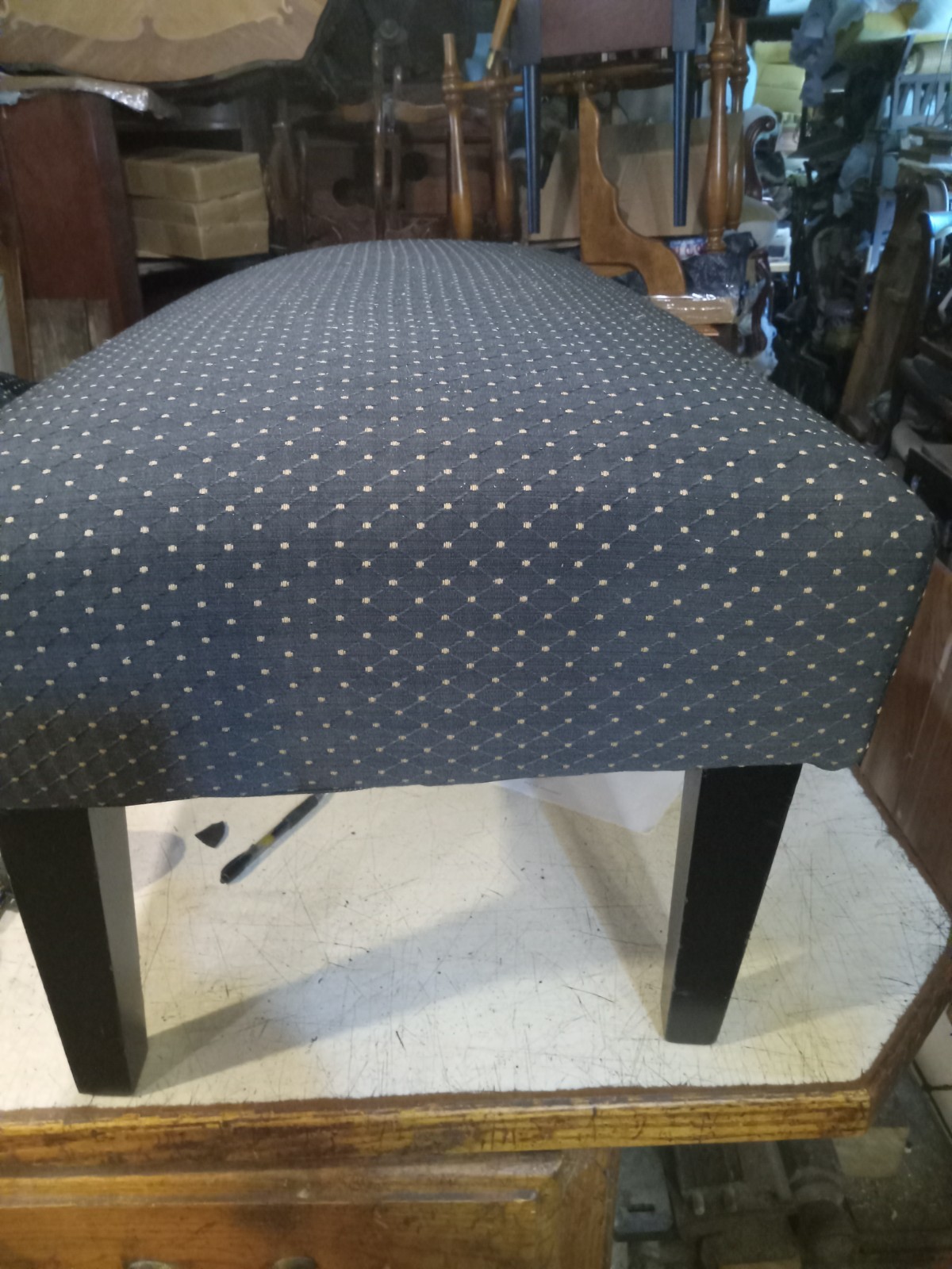 Black End of Bed Bench (BB-21)