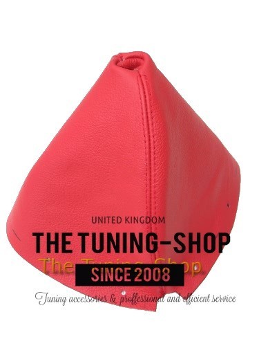 Gear Boot For Nissan 350Z 2002-2009 Red Leather
