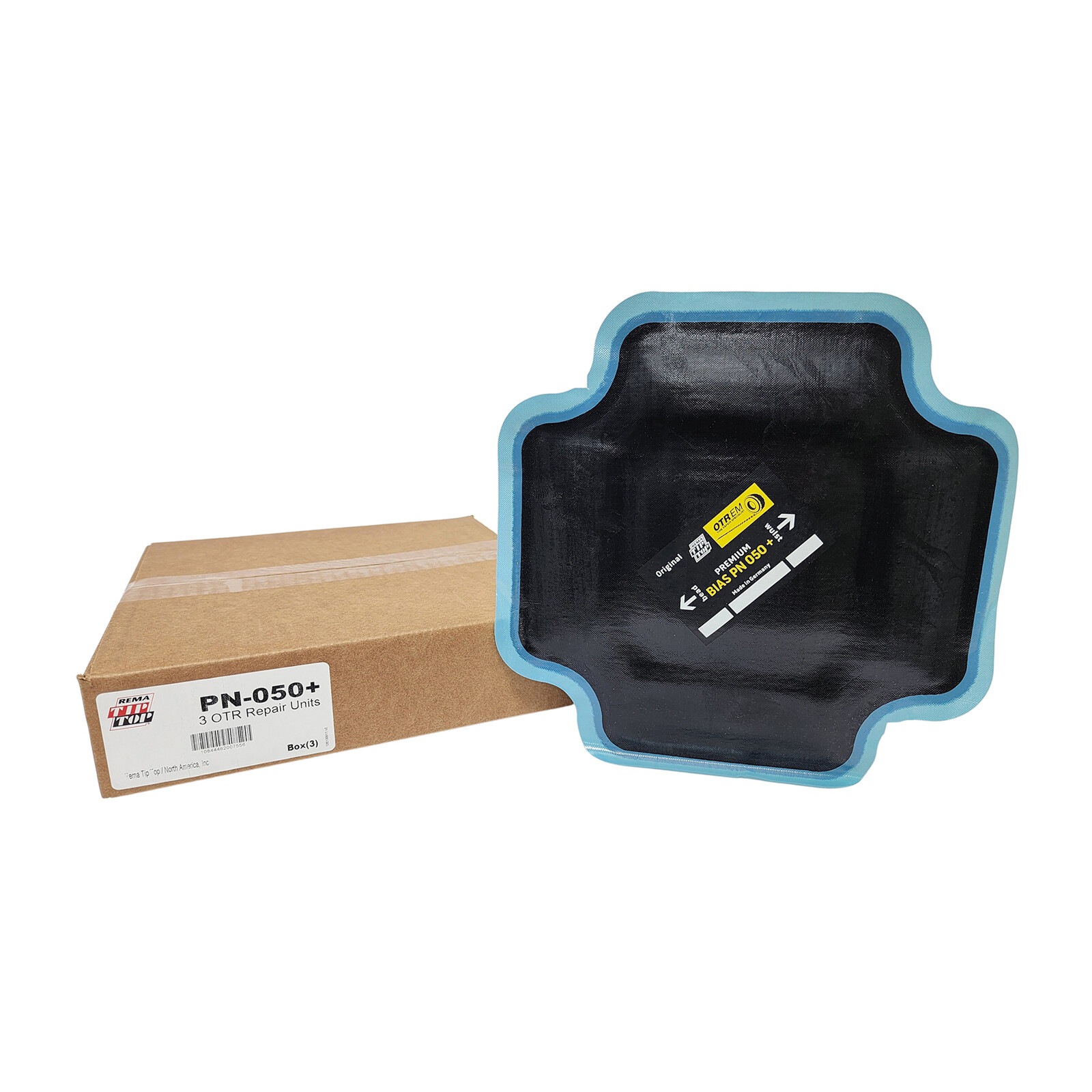 REMA Premium PN-050 Plus, 3 Units of 240mm/9.5-in 6 Ply Bias Tire Patches