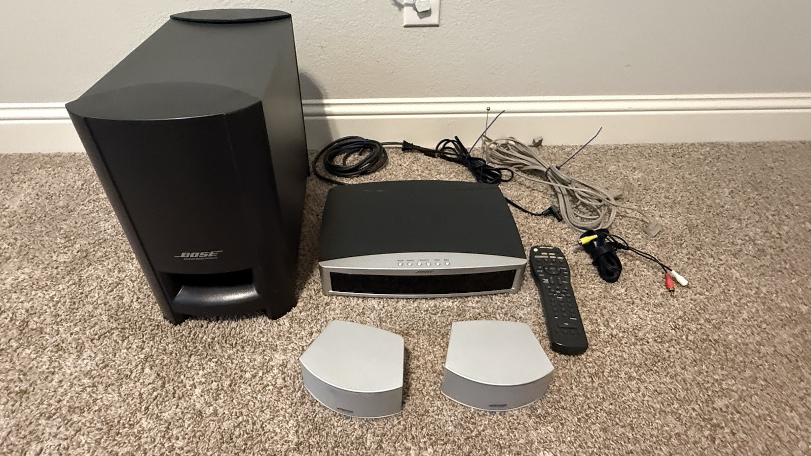Bose 3-2-1 II DVD Home Entertainment System Tested Complete with Remote