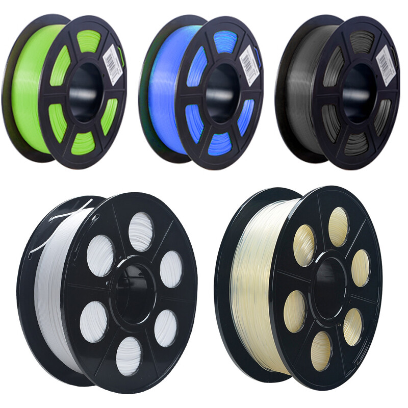 1.75mm Nylon (PA) 3D Printer Filament 200g 500g 1kg Spool for 3D Printing Newest