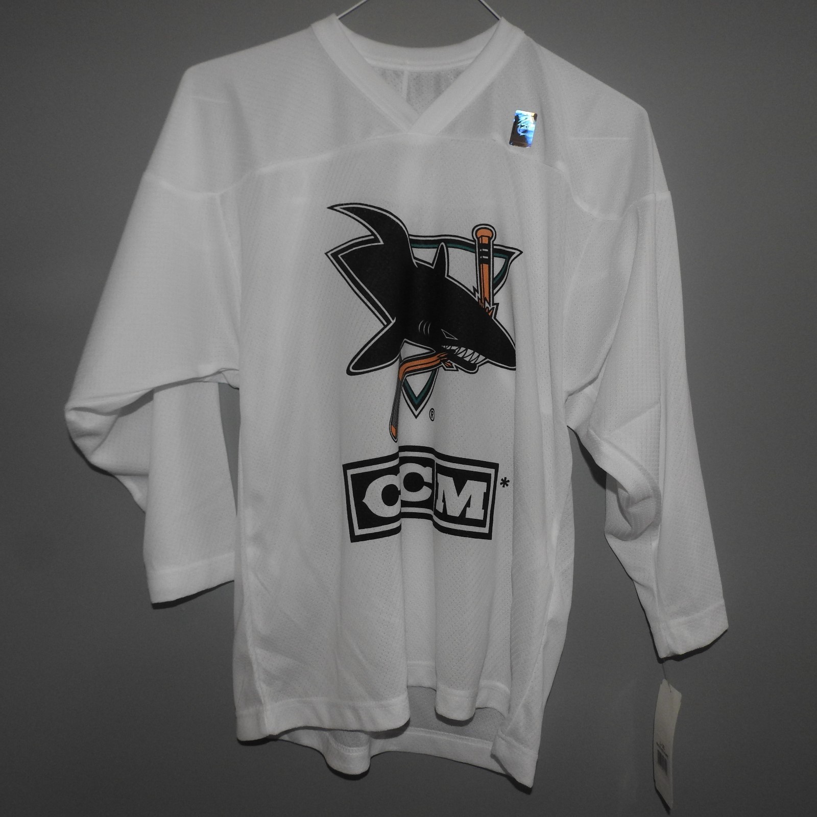 NHL CCM San Jose Sharks Hockey Jersey NEW Youth L/XL