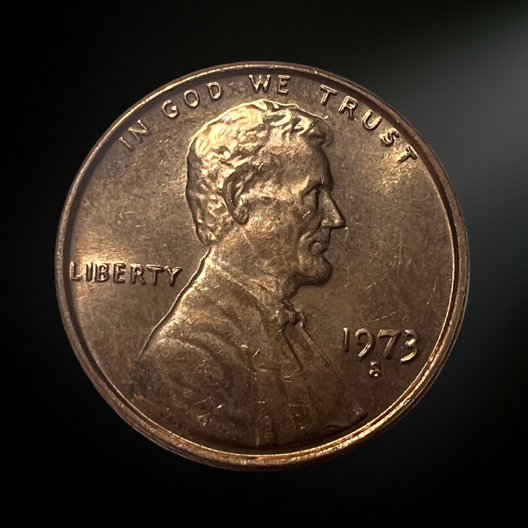 1973-S Lincoln Memorial Penny BU RED Brilliant Uncirculated San Francisco
