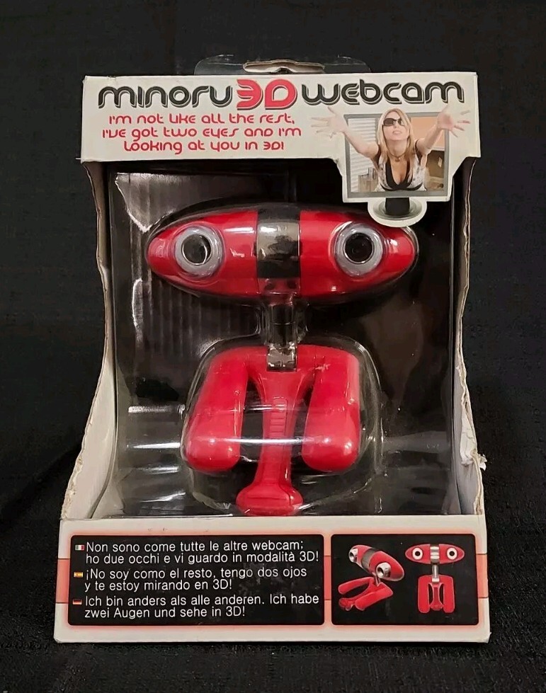 MINORU 3D Webcam Double Cameras