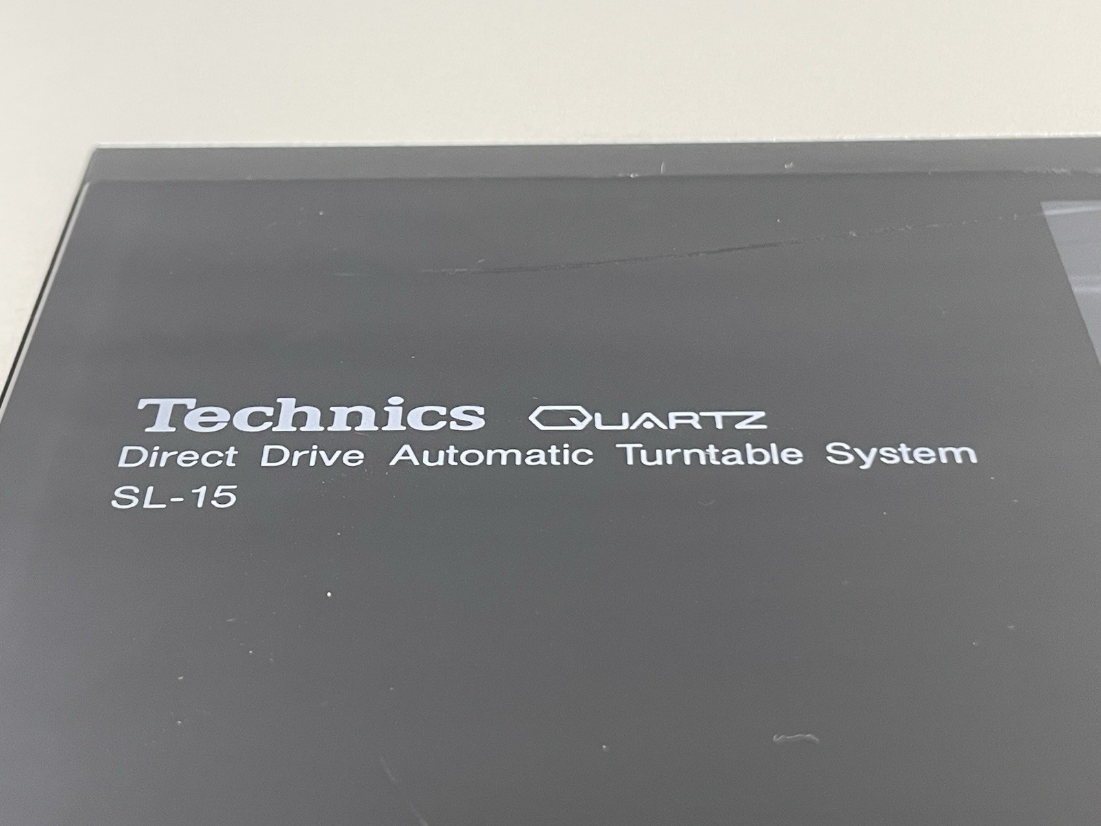 Technics Quartz DD Auto Turntable System SL-15 Linear Tracking Programmable RARE