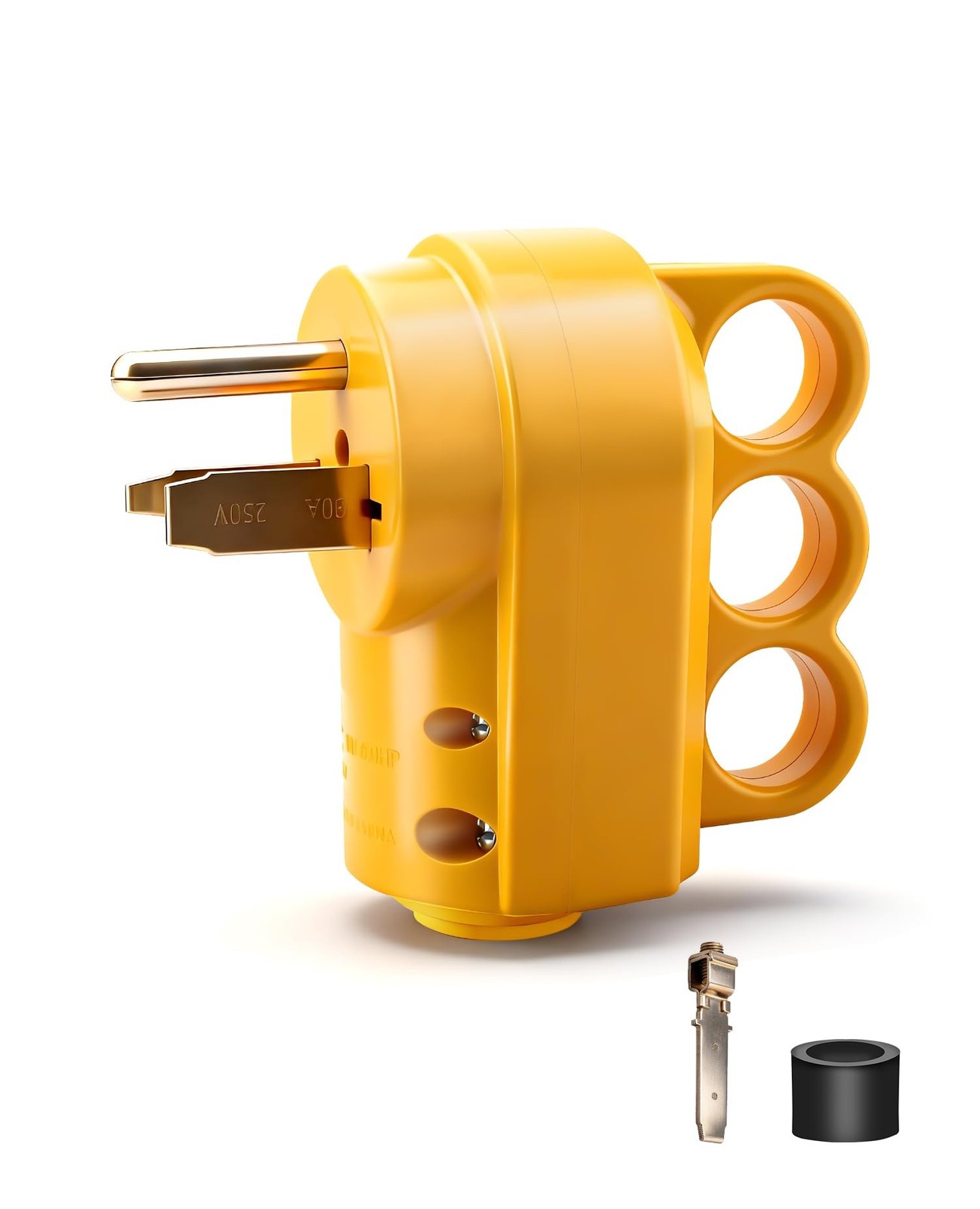 Miady NEMA 6-30P/6-50P Plug, Grounding Heavy Duty Universal 30A 50A Welder Po...