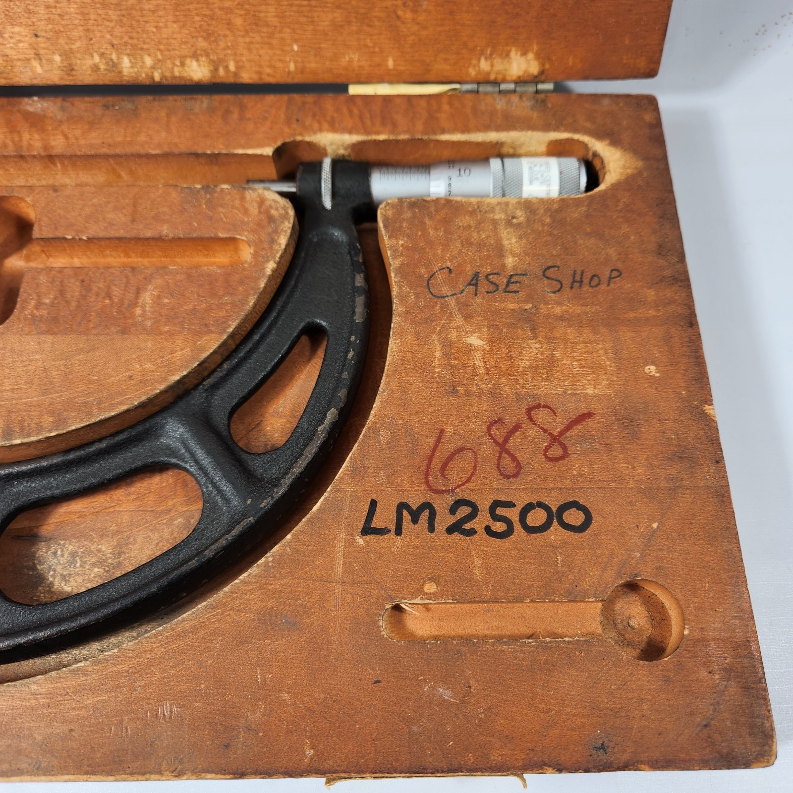 Starrett No. 436 Outside Micrometer 6"-7" Range