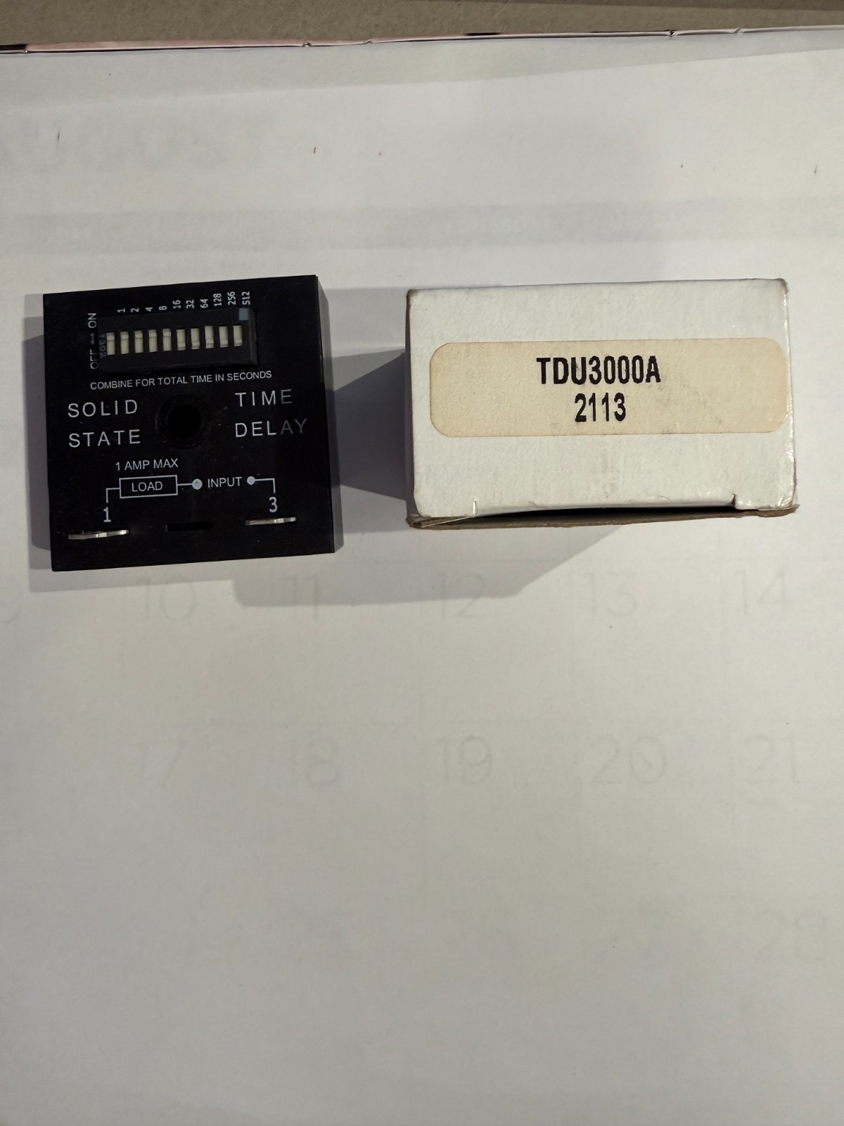 SSAC SOLID STATE TIMER TDUL3000A