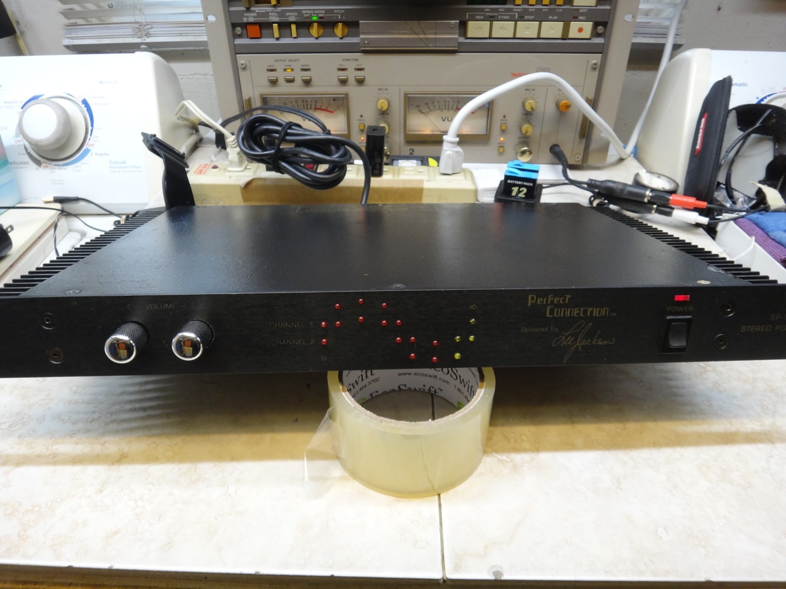 Perfect Connection Lee Jackson SP-1000 Rack Mount Stereo Amplifier - Serviced