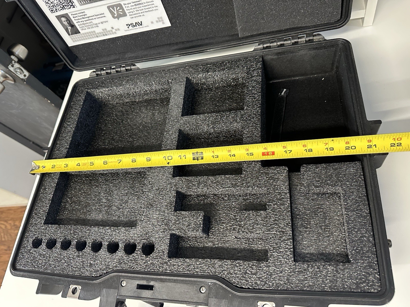 Nelson Case Corp Waterproof A /V Case. T-B