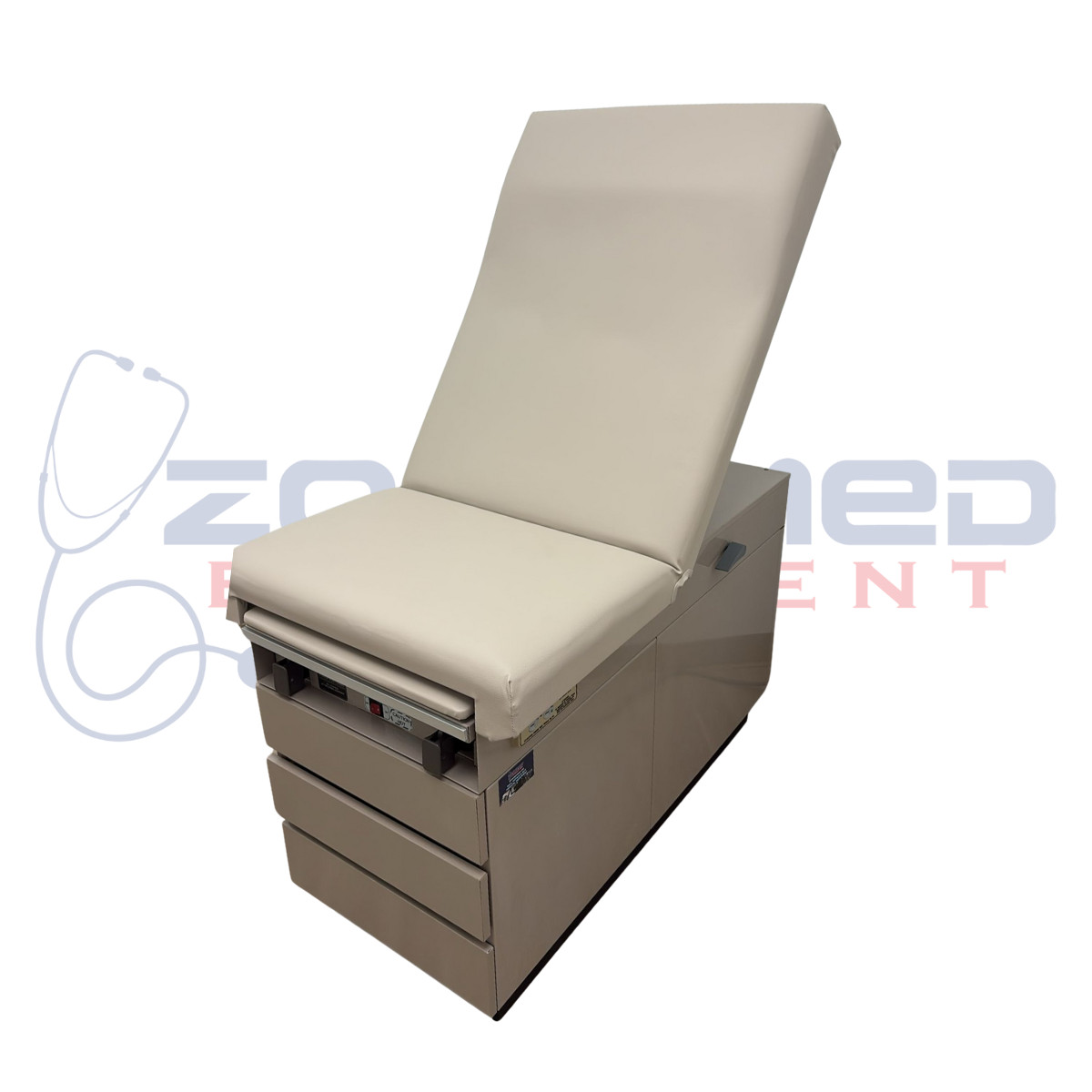 Midmark 104 Manual Examination Table Fully Refurbished w/ New Upholstery