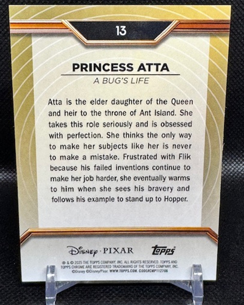 2025 Topps Disney Pixar Gold - Pick Your Card - Base- Inserts- Numbered