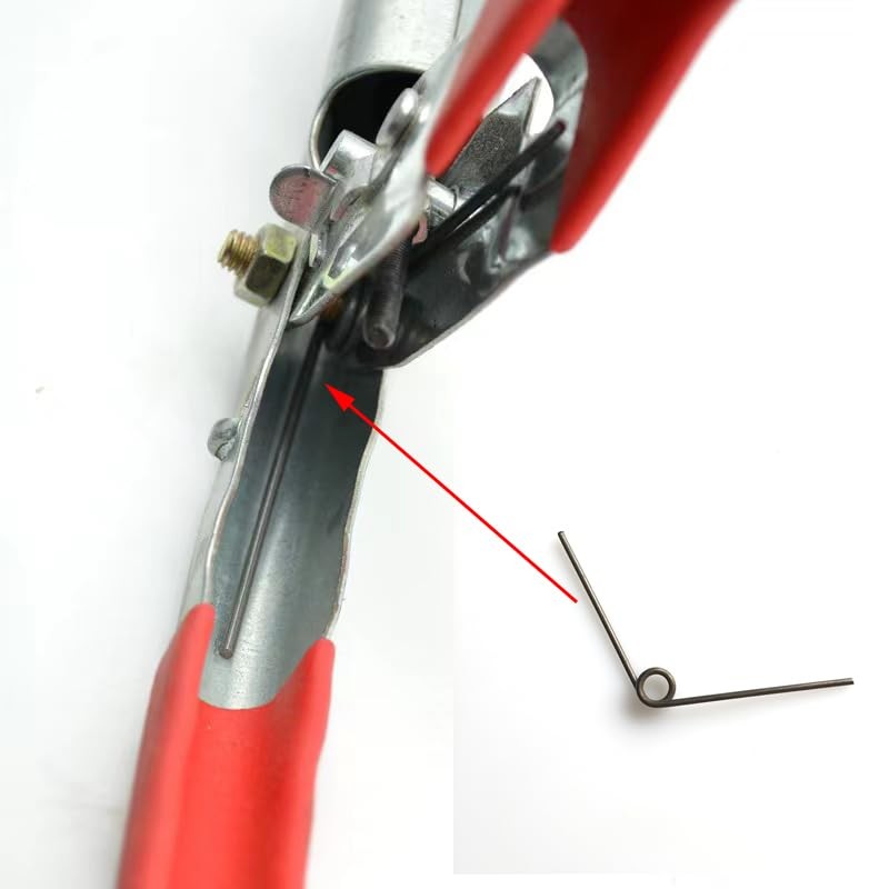 5 Pcs V-Shape Long Reach Pruner Handle length 5.8cm/2.28inch, Silver