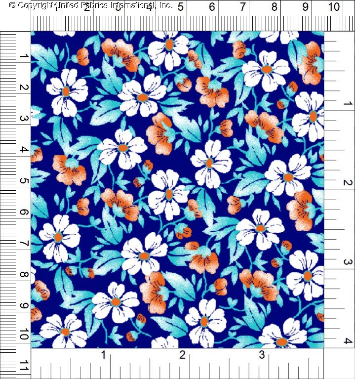 Challis Rayon Printed Prosaic, Floral Fabric, Dress Fabric, Sewing Fabric