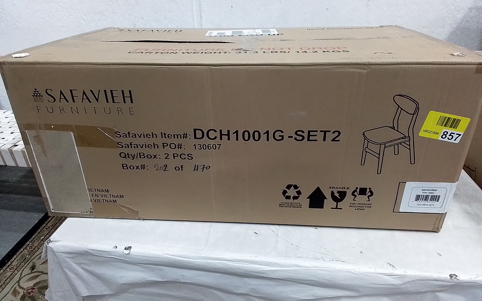 Safavieh LUCCA RETRO DINING CHAIR, Reduced Price 2172754168 DCH1001G-SET2