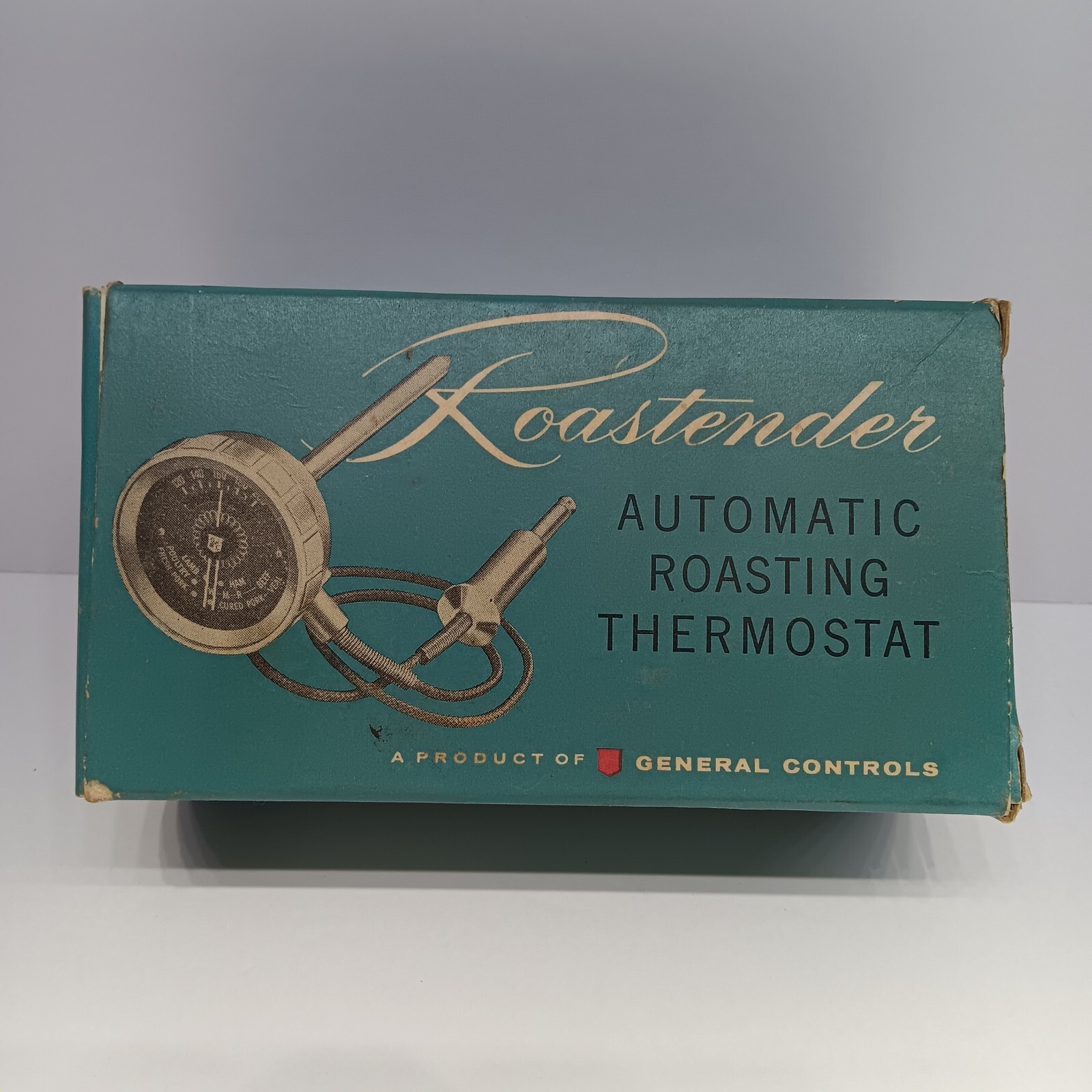 Vtg Retro Roastender Automatic Roasting Thermostat Cooking Thermometer ITT Meat