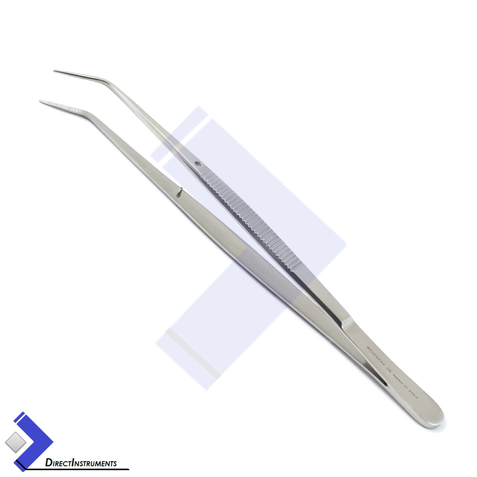 London College Tweezer Surgical Cotton & Dressing Forceps Serrated Tip Lab Plier