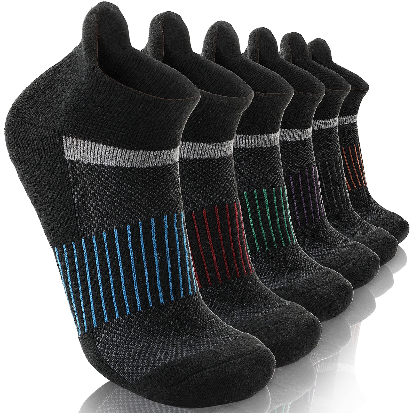 Merino Wool Quarter Hiking Socks Compression Warm Thermal Winter Thick Cushio...