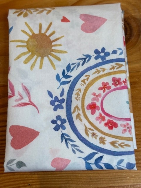 Pottery Barn Kids Heritage Rainbow Organic Standard Pillowcase