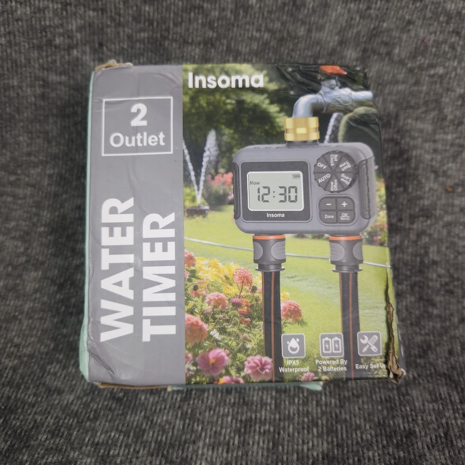 Insoma Dual Digital Water Timer SGW06 2 Outlet