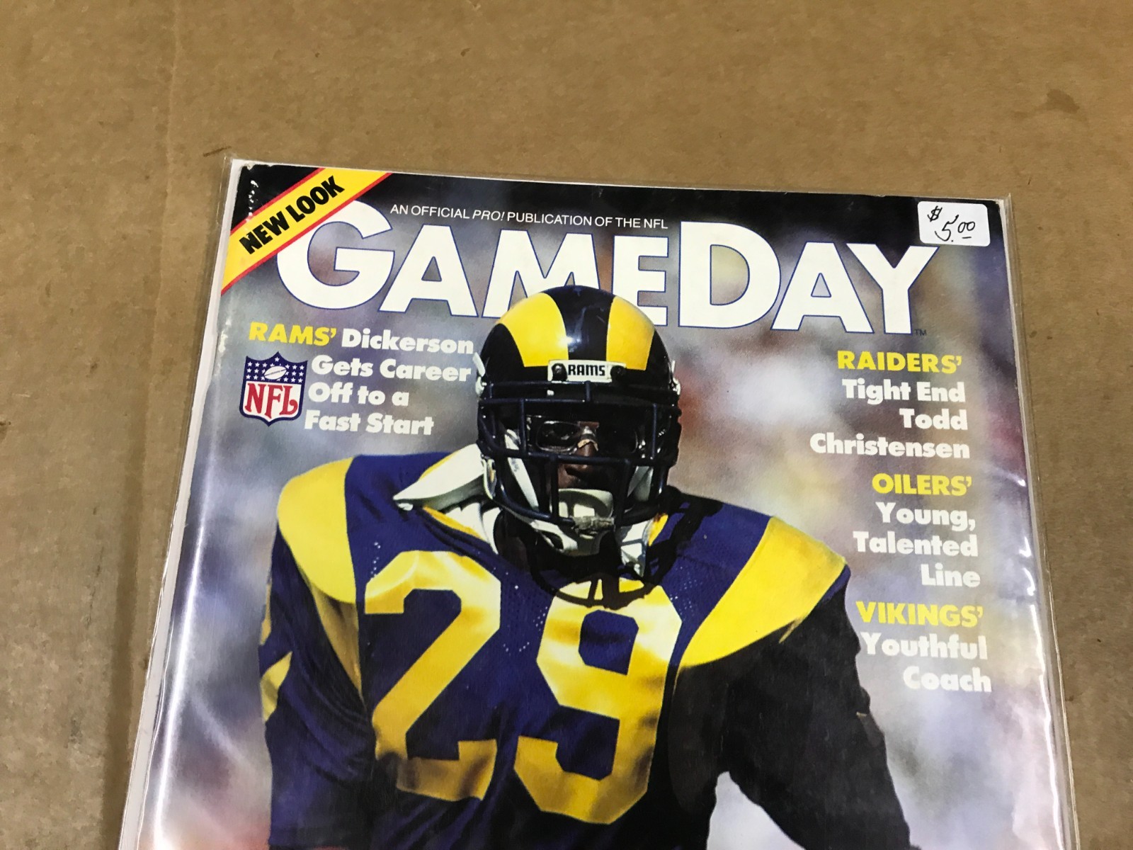 Vintage NFL Gameday Program - Bills Vs. Jets - September 23, 1984