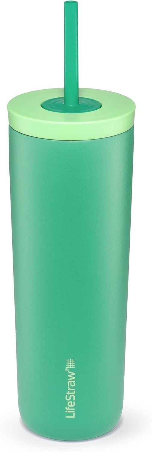 LifeStraw Go Series Tumbler – Double Wall Insulated Stainless Steel Water Filter