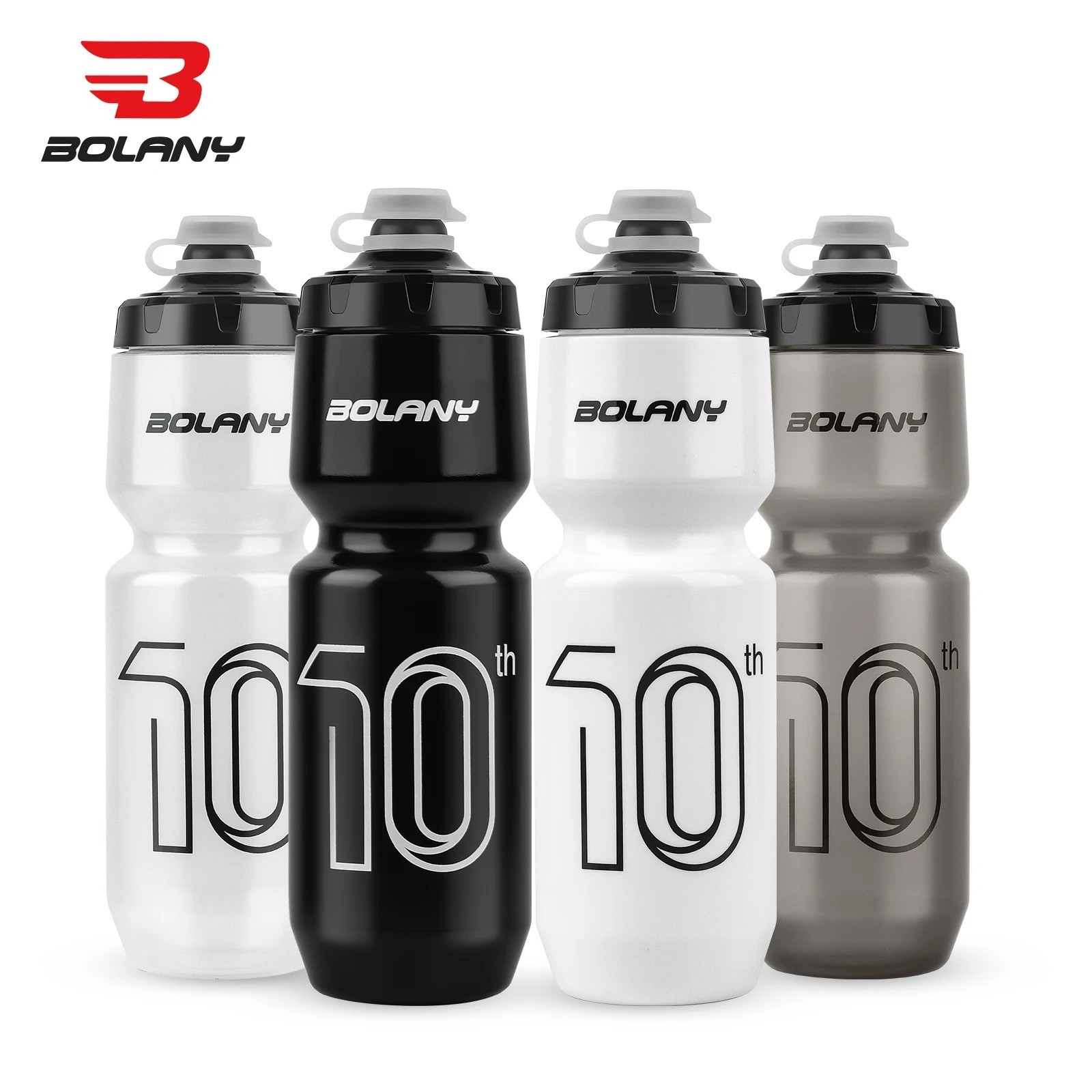 BOLANY 750ML Transparent Sports Water Bottle Squeeze Cycling Free Shipping