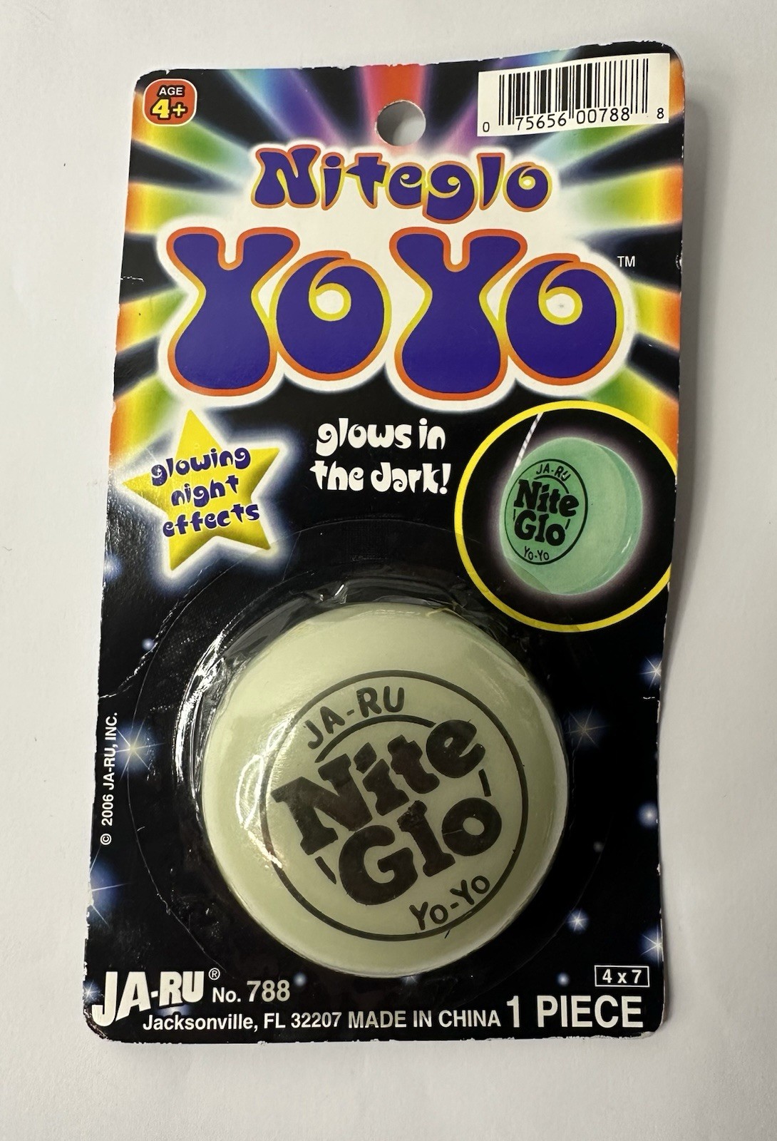 Yo-Yo Yoyo Glow JA-RU Nite Glo 2006