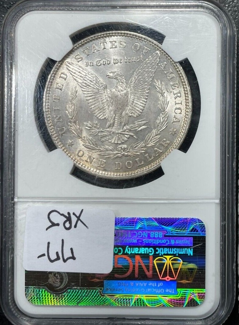 1886 MORGAN SILVER DOLLAR ~ NGC - MS 63 ~BEAUTIFUL COIN~ REF#19-218