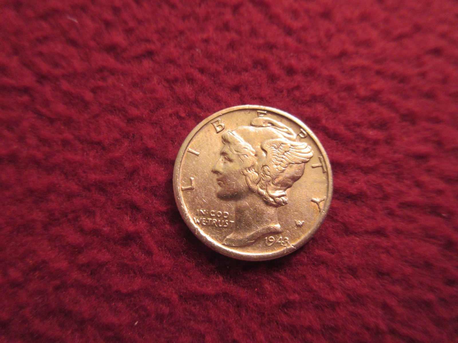 1943s Mercury Dime High Grade