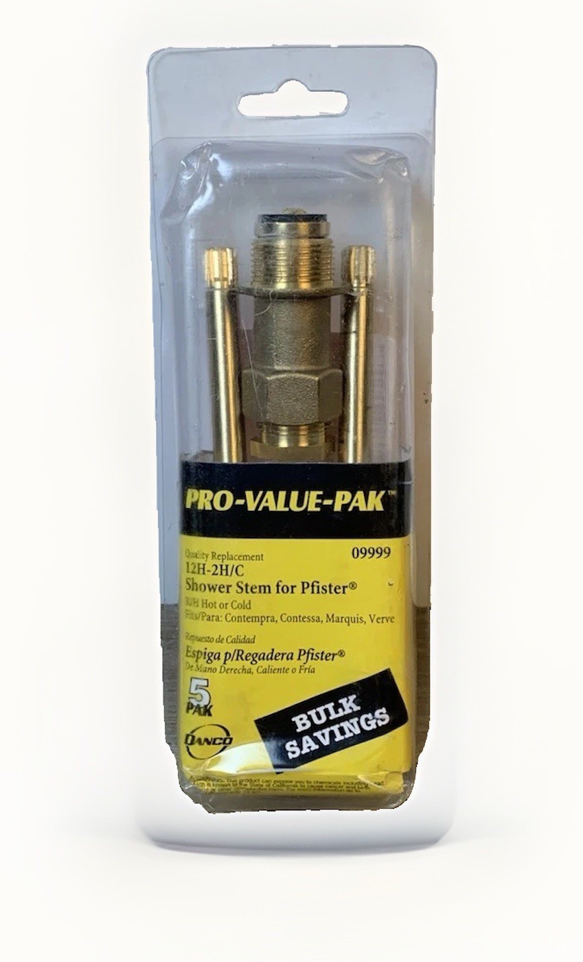 ( 3- Stem ) Danco 09999 12H-2H/C Shower Stem for Pfister