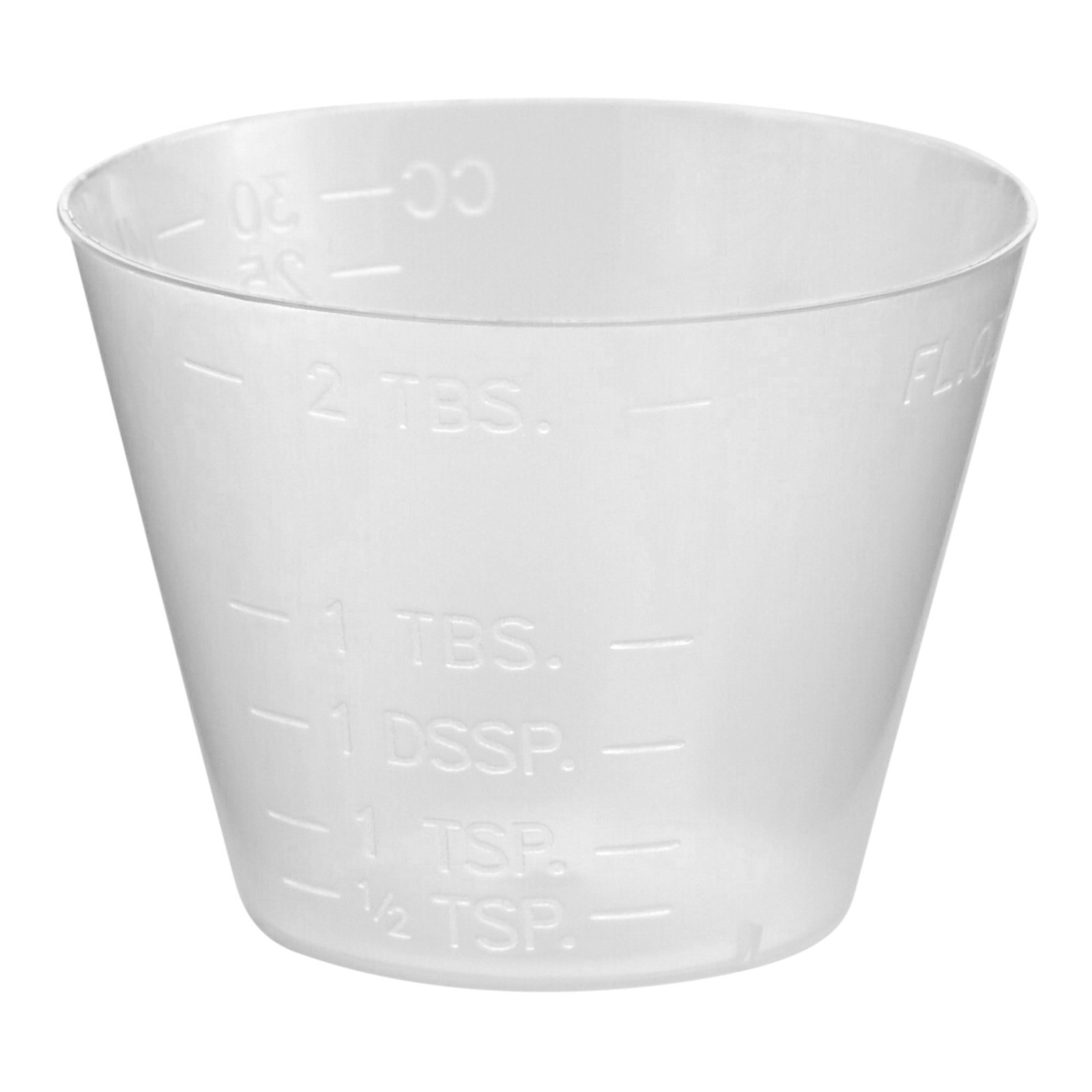 McKesson Translucent Disposable 1 oz. Medicine Cup 12146 5000 per Case