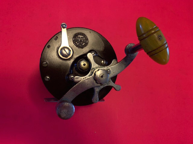 VINTAGE VERY RARE PENN LONG BEACH 65 CONVENTIONAL FISHING REEL CIRCA 1930S L@@K