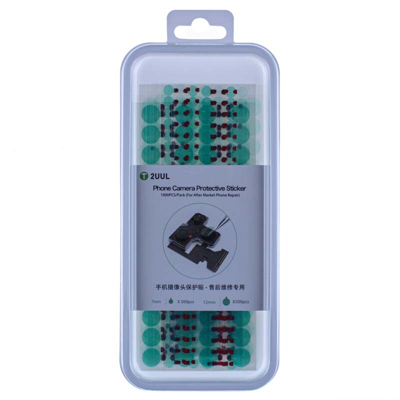 1000 Pack of 2UUL Phone Camera Protective Sticker Replacement Phone Repair Tool