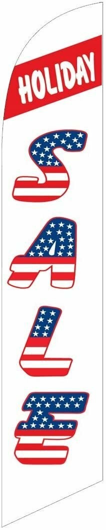 Holiday Sale Feather Banner Swooper Flag - Replacement FLAG ONLY